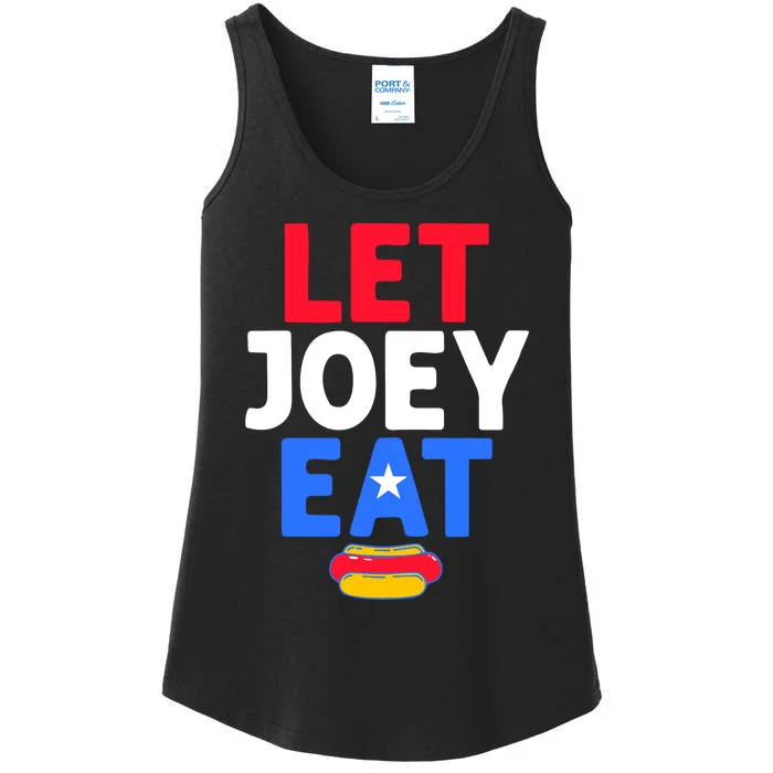 Let Joey Eat Ladies Essential Tank