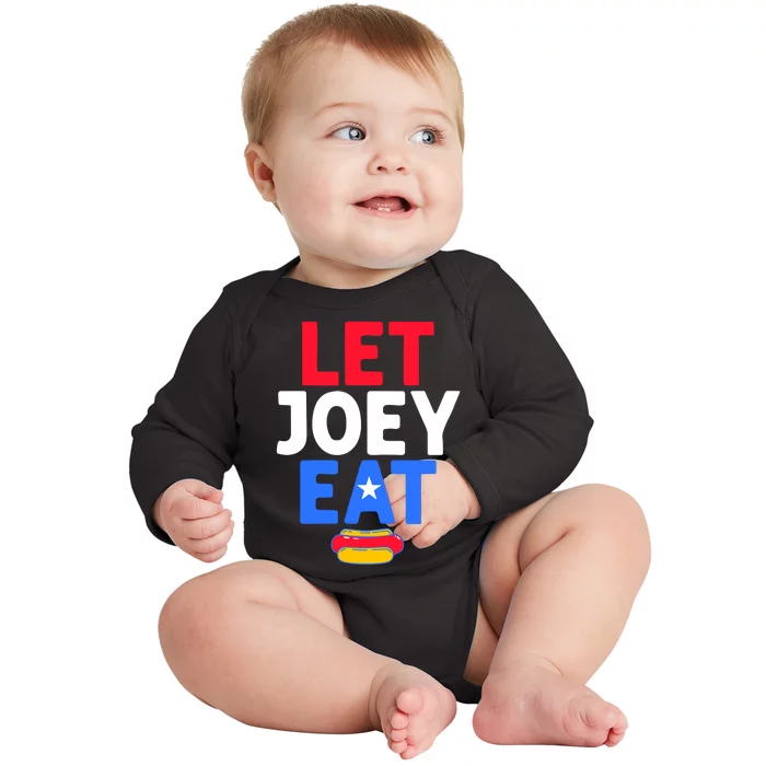 Let Joey Eat Baby Long Sleeve Bodysuit