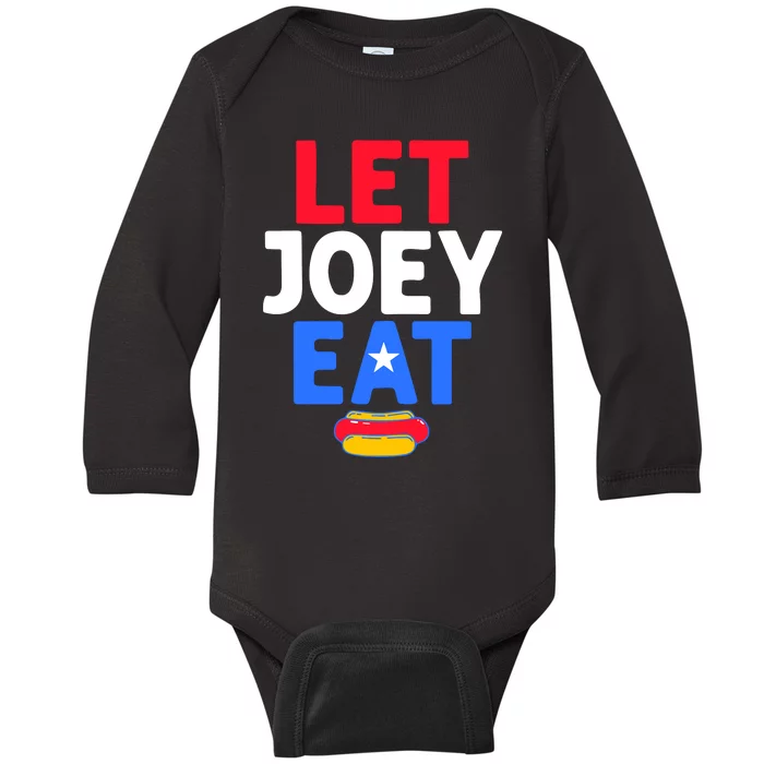 Let Joey Eat Baby Long Sleeve Bodysuit