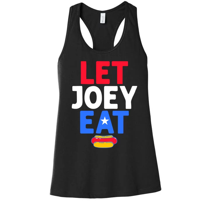 Let Joey Eat Women's Racerback Tank