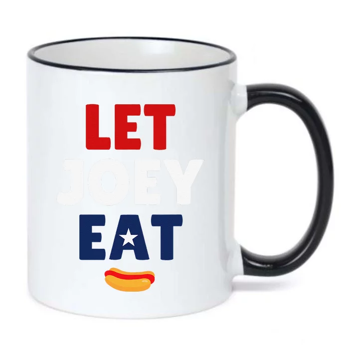 Let Joey Eat Black Color Changing Mug