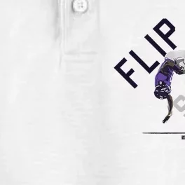 Lamar Jackson Flip The Script Dry Zone Grid Performance Polo