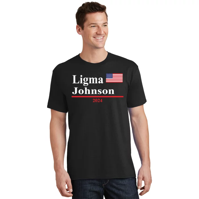 Ligma Johnson Funny Presidential Election 2024 Parody T-Shirt