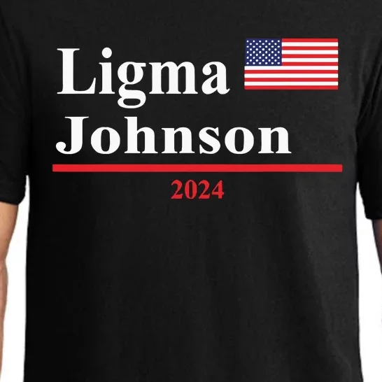 Ligma Johnson Funny Presidential Election 2024 Parody Pajama Set