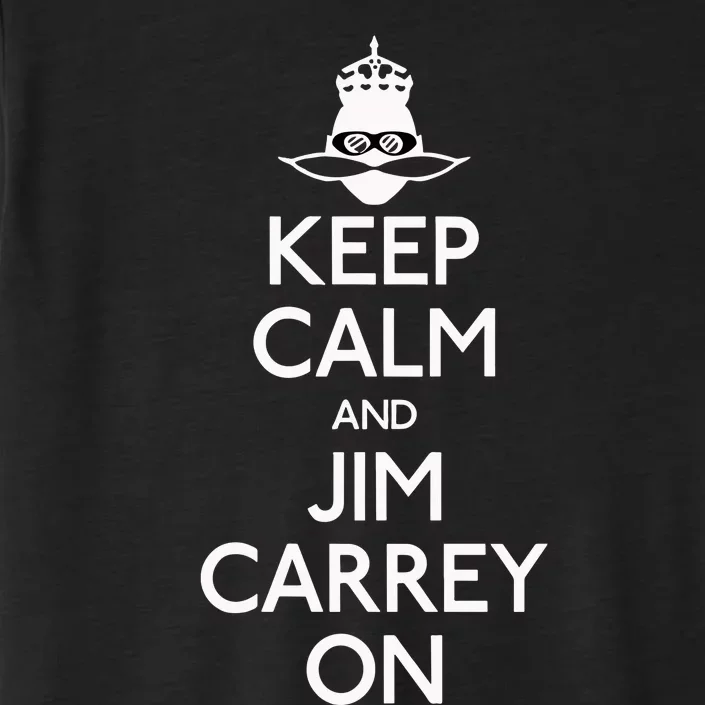 Limited Jeff Fowler Keep Calm And Jim Carrey On ChromaSoft Performance T-Shirt