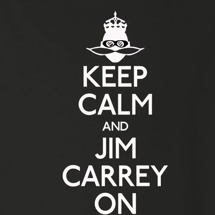 Limited Jeff Fowler Keep Calm And Jim Carrey On Toddler Long Sleeve Shirt