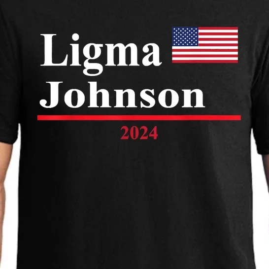 Ligma Johnson Funny Presidential Election 2024 Parody Pajama Set