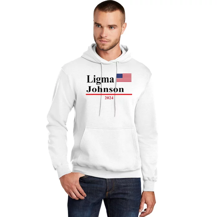 Ligma Johnson Funny Presidential Election 2024 Parody Hoodie