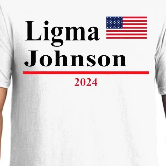 Ligma Johnson Funny Presidential Election 2024 Parody Pajama Set