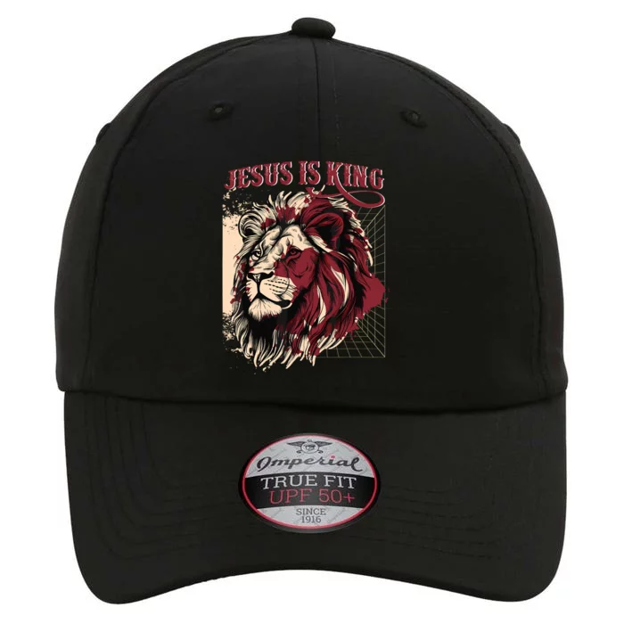 Lion Jesus Is King Christian Bible Scripture Faith Quote The Original Performance Cap