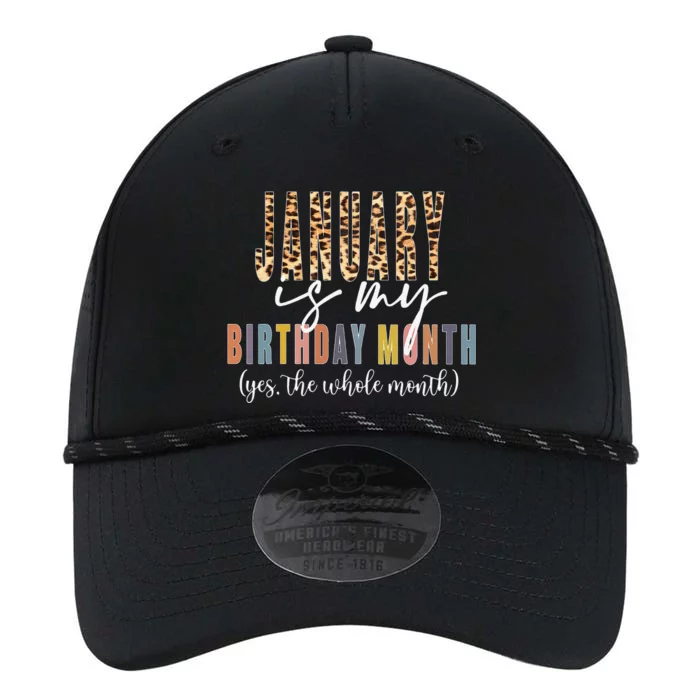 Leopard January Is My Birthday Month Yes The Whole Month Performance The Dyno Cap