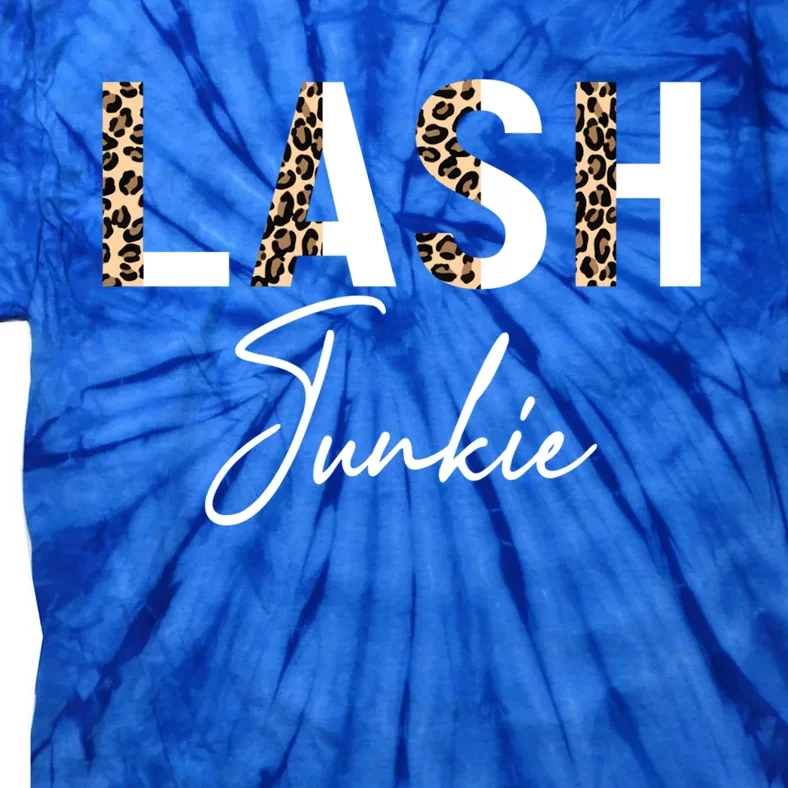 Lash Junkie Lash Bar Eyelash Tech Lash Artist Gift Tie-Dye T-Shirt