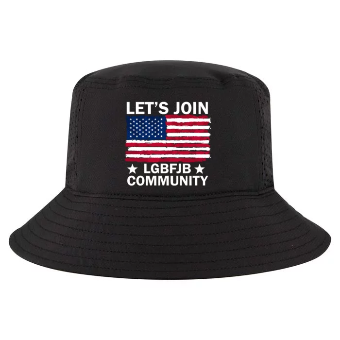 Lets Join Lgbfjb Community Cool Comfort Performance Bucket Hat