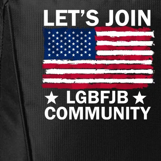 Lets Join Lgbfjb Community City Backpack