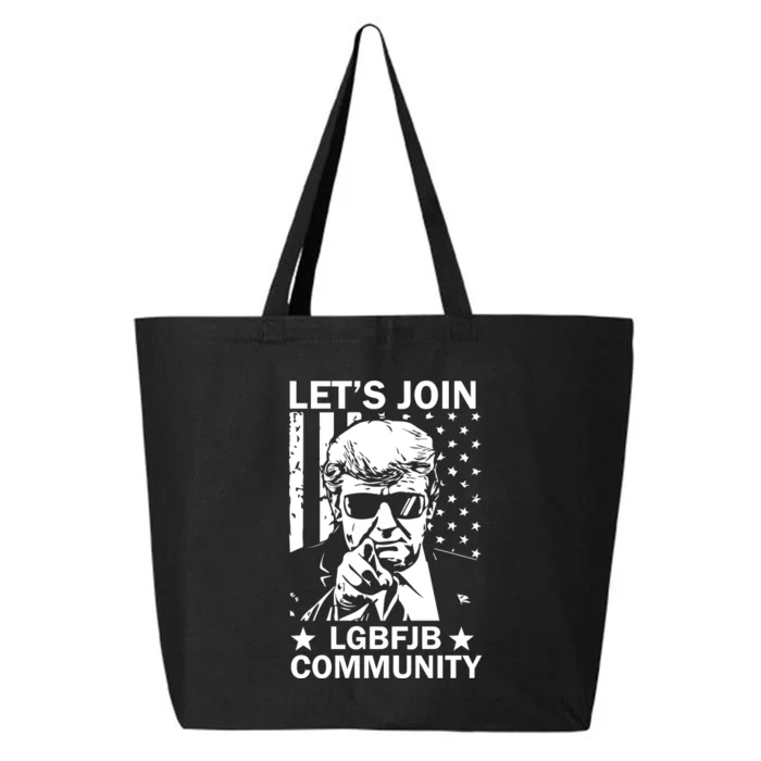 Lets Join Lgbfjb Community 25L Jumbo Tote