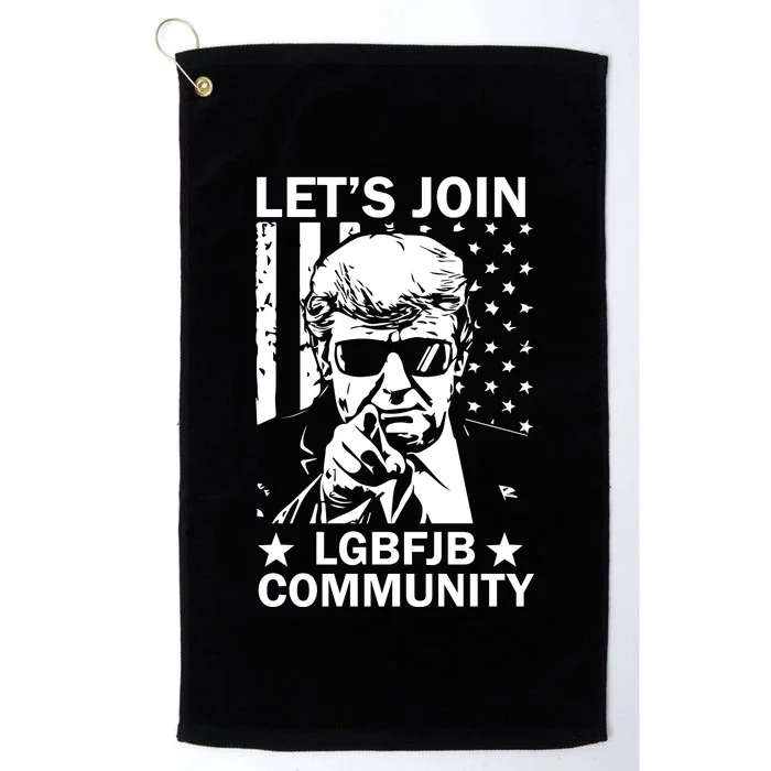 Lets Join Lgbfjb Community Platinum Collection Golf Towel