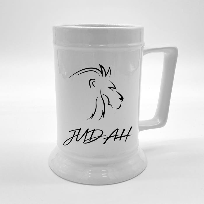 Lion Judah Front & Back Beer Stein