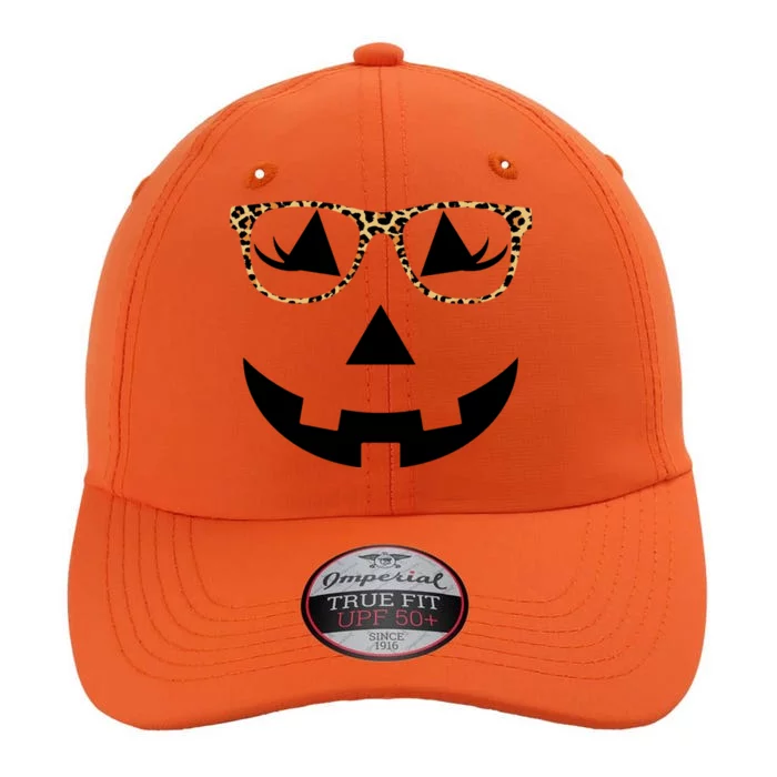 Leopard Jack O Lantern Pumpkin Face The Original Performance Cap