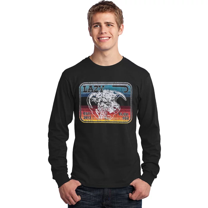 Lazy J Ranch Serape Elevation Long Sleeve Shirt