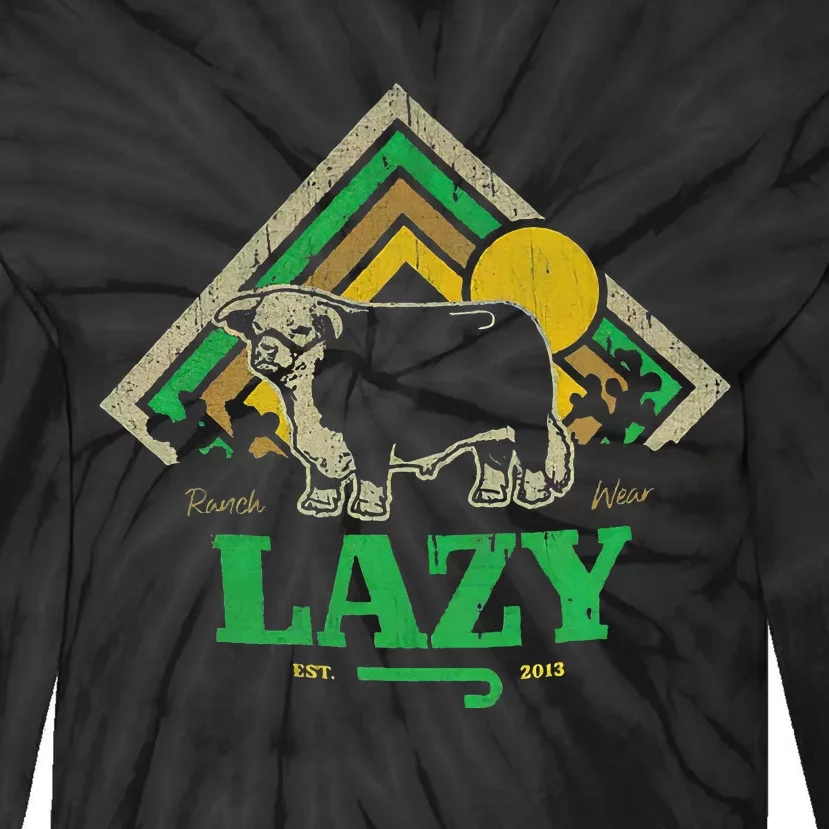 Lazy J Ranch Wear Tie-Dye Long Sleeve Shirt