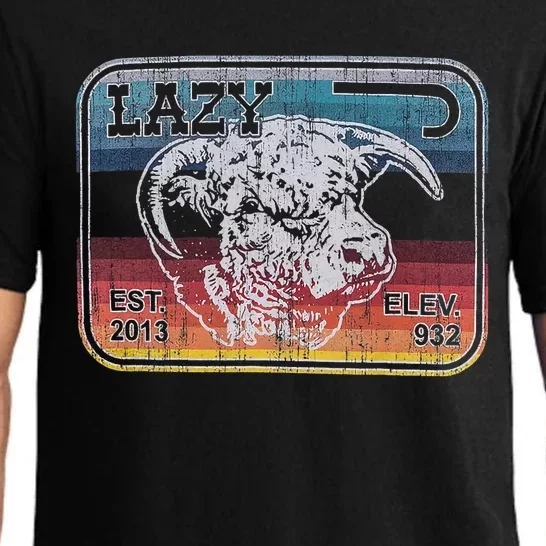 Lazy J Ranch Serape Elevation Pajama Set