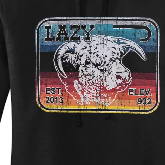 Lazy J Ranch Serape Elevation Women's Pullover Hoodie