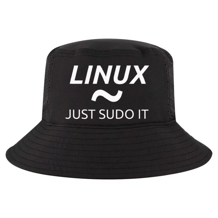 Linux Just Sudo It By MCMA Linux OS Graphic Cool Comfort Performance Bucket Hat