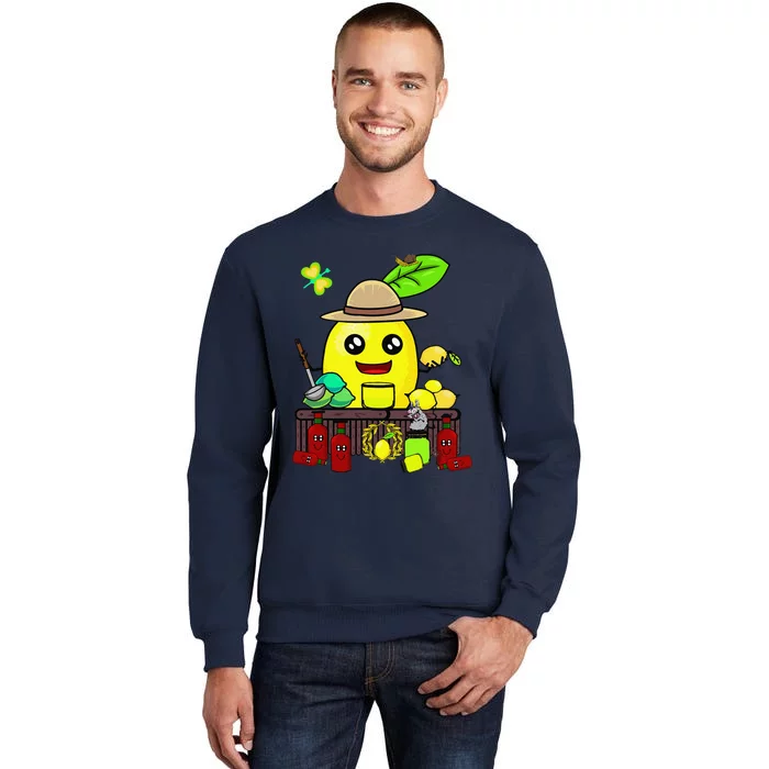 Lemon Juice Shop Lemon Summer Time Fruits Sweatshirt