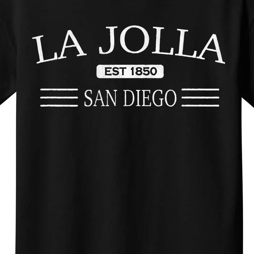 La Jolla San Diego California Kids T-Shirt