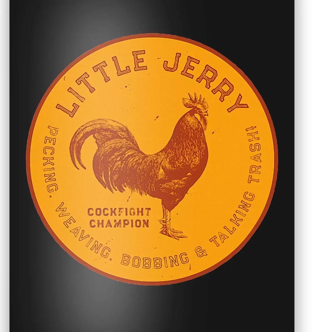 Little Jerry The Rooster Cockfight Champion Poster