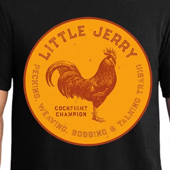 Little Jerry The Rooster Cockfight Champion Pajama Set