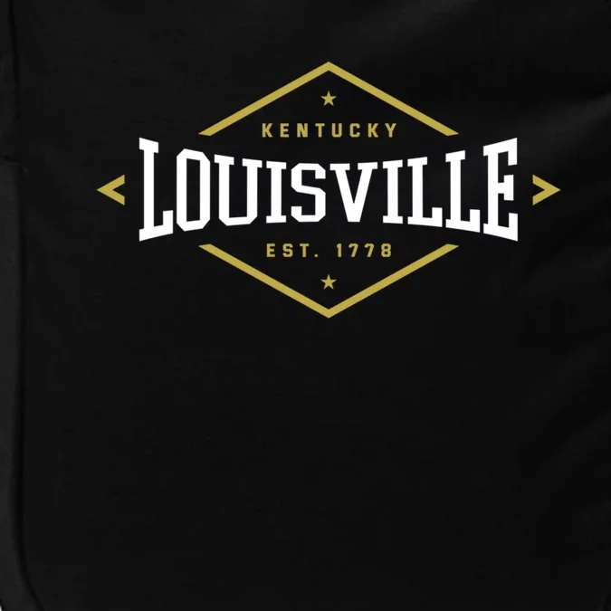 Louisville Kentucky 1778 Hometown Ky Home State Derby City Gift Impact Tech Backpack