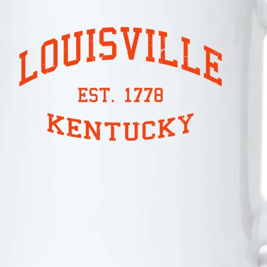 Louisville Kentucky 1778 Patriotic Ky Patriotism Derby City Gift Black Color Changing Mug