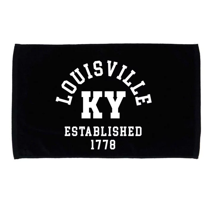 Louisville Ky 1778 American Kentucky Usa Derby City Keepsake Gift Microfiber Hand Towel