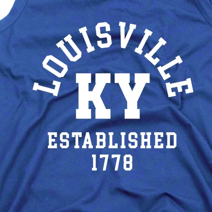 Louisville Ky 1778 American Kentucky Usa Derby City Keepsake Gift Tank Top