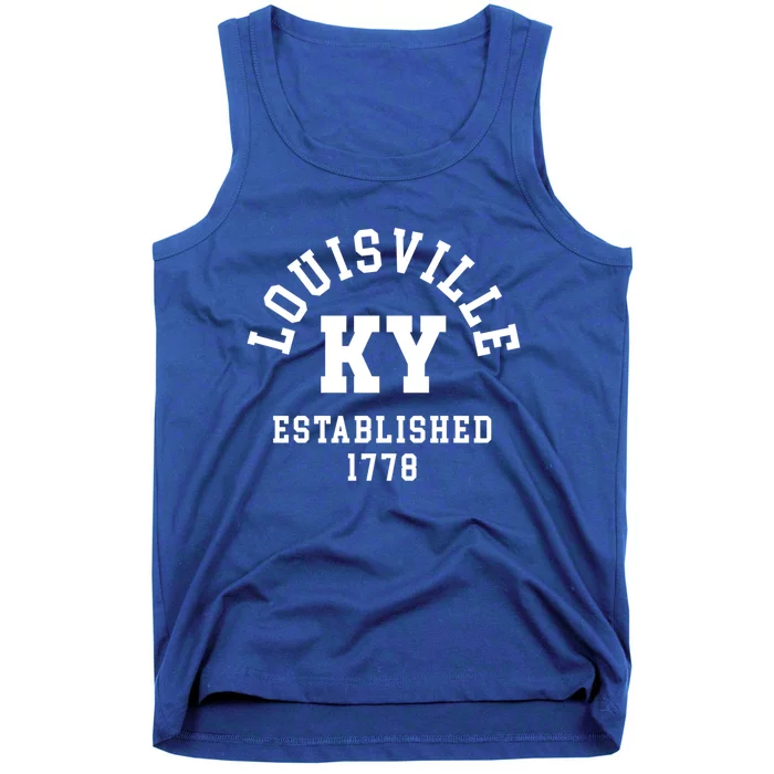 Louisville Ky 1778 American Kentucky Usa Derby City Keepsake Gift Tank Top