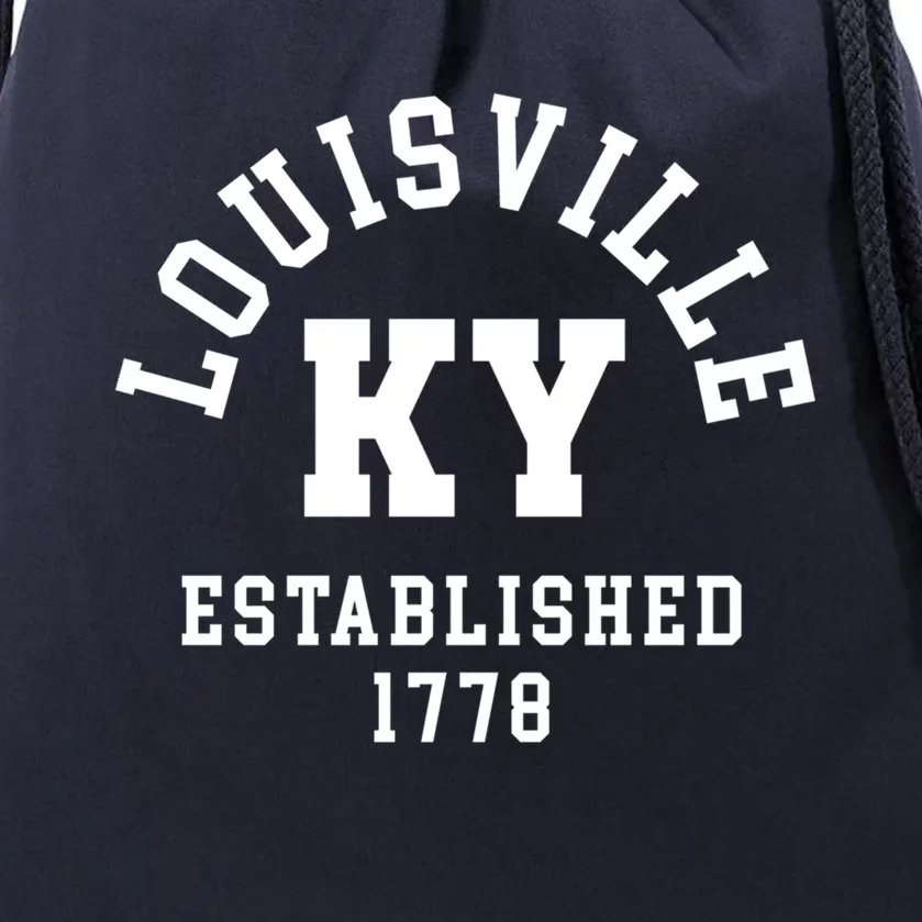 Louisville Ky 1778 American Kentucky Usa Derby City Keepsake Gift Drawstring Bag