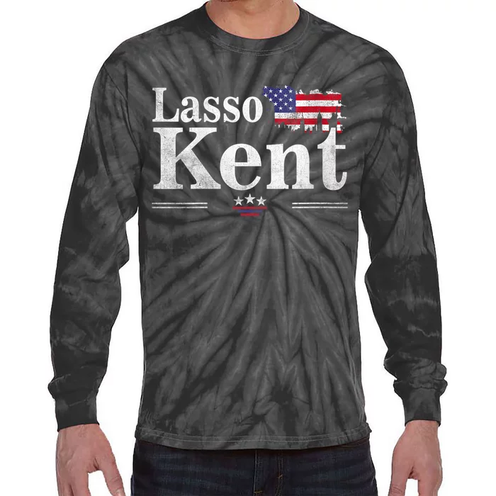 Lasso Kent 24 Funny Sport Tie-Dye Long Sleeve Shirt