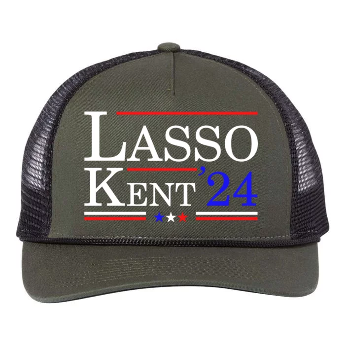 Lasso Kent 24 Funny Sports Retro Rope Trucker Hat Cap