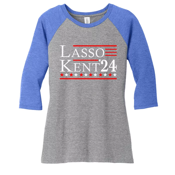 Lasso Kent 2024 Women's Tri-Blend 3/4-Sleeve Raglan Shirt