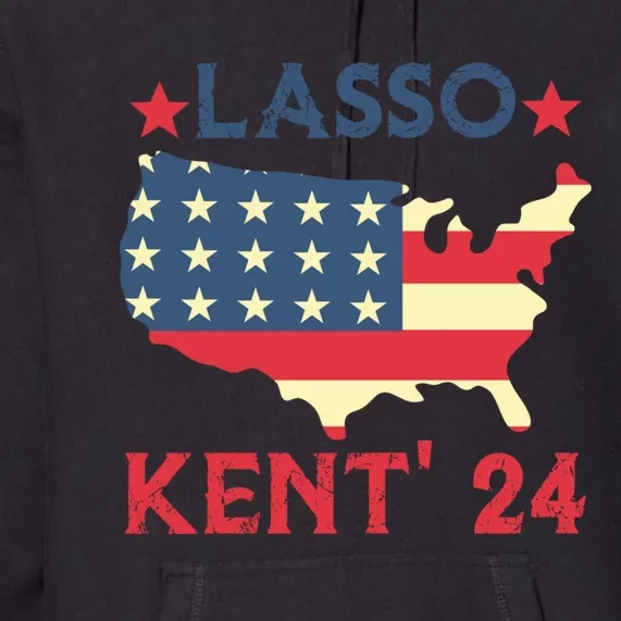 Lasso Kent 24 Funny Sports Premium Hoodie