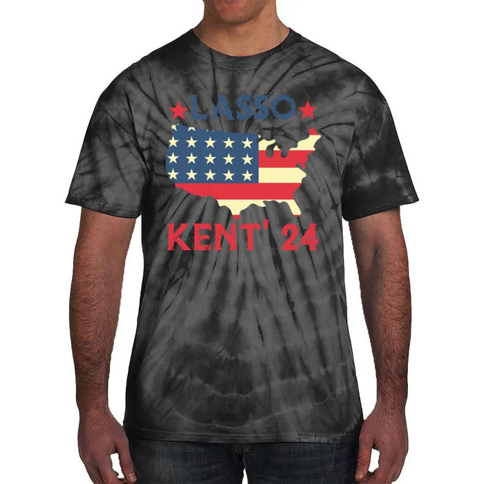 Lasso Kent 24 Funny Sports Tie-Dye T-Shirt