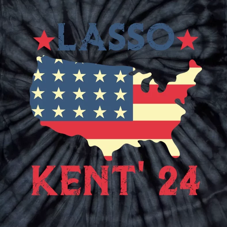 Lasso Kent 24 Funny Sports Tie-Dye T-Shirt