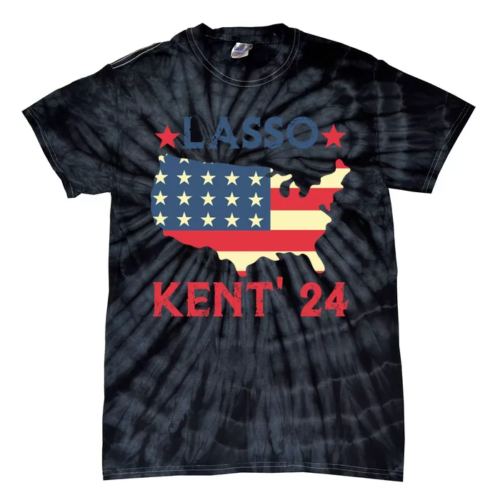 Lasso Kent 24 Funny Sports Tie-Dye T-Shirt