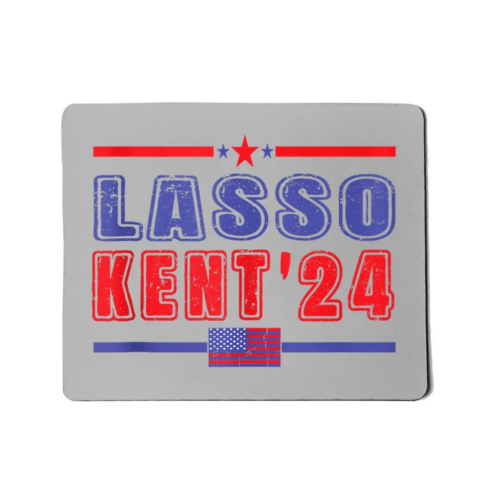 Lasso Kent 24 Funny Usa Flag Sports 4th Of July Lasso Kent Design Mousepad