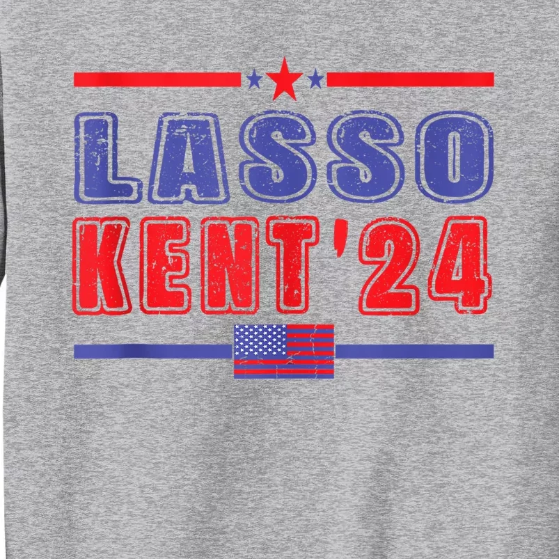 Lasso Kent 24 Funny Usa Flag Sports 4th Of July Lasso Kent Design Sweatshirt