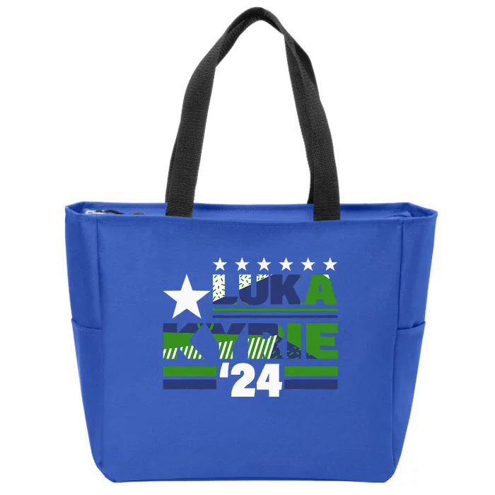 Luka Kyrie 24 For President Kyrie First Name Zip Tote Bag