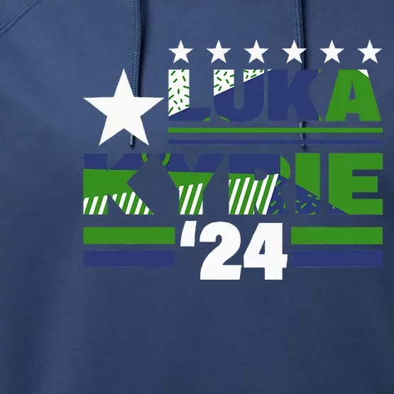 Luka Kyrie 24 For President Kyrie First Name Performance Fleece Hoodie