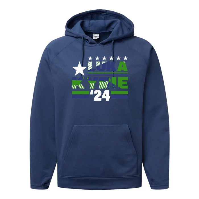 Luka Kyrie 24 For President Kyrie First Name Performance Fleece Hoodie