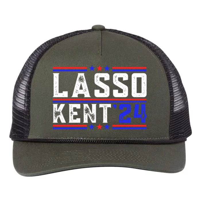 Lasso Kent 24 Funny Sports Retro Rope Trucker Hat Cap